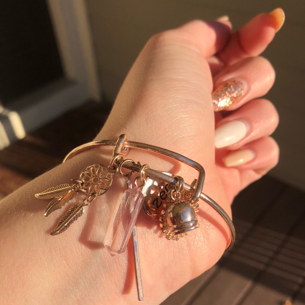 Gold Charm Bracelet
